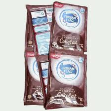 Susu bendera sashet coklat isi 20 per renceng isi 6 biji