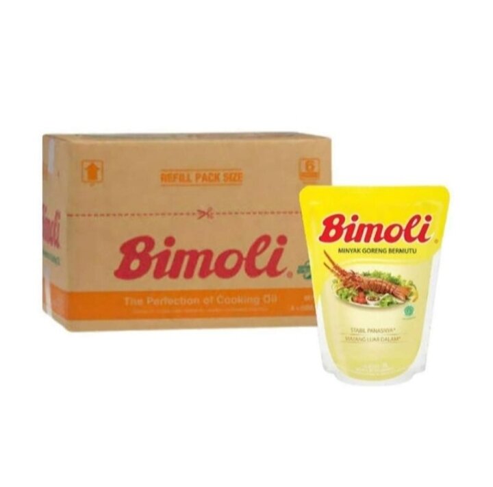 Minyak goreng Bimoli 2 L isi 6