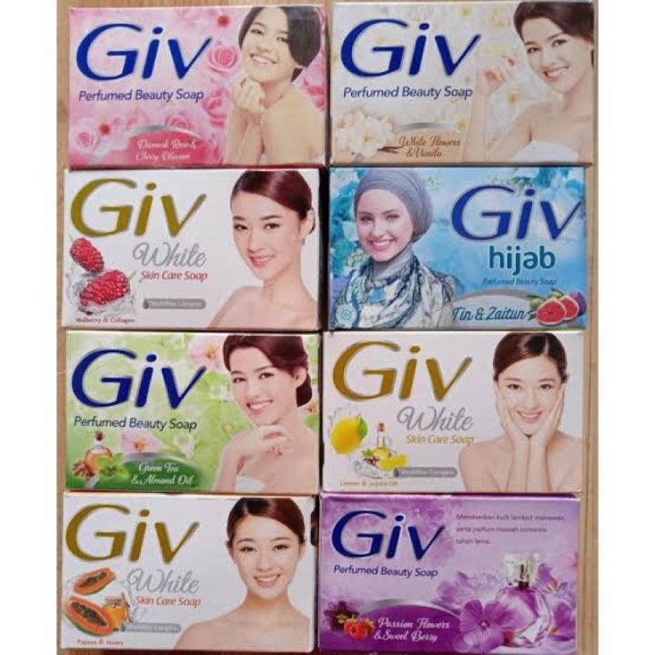 Sabun Giv varian warna dan rasa minim 10 batang