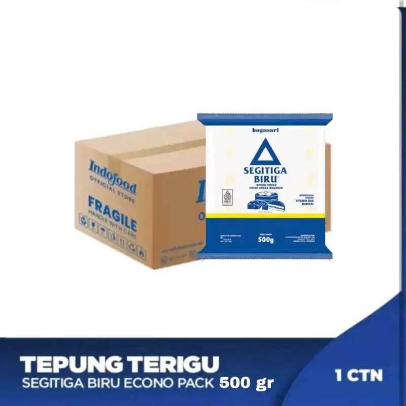 Tepung Segitiga Biru 500 gr dus