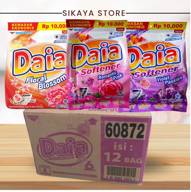 Daia 10rb  dus isi 12 pcs